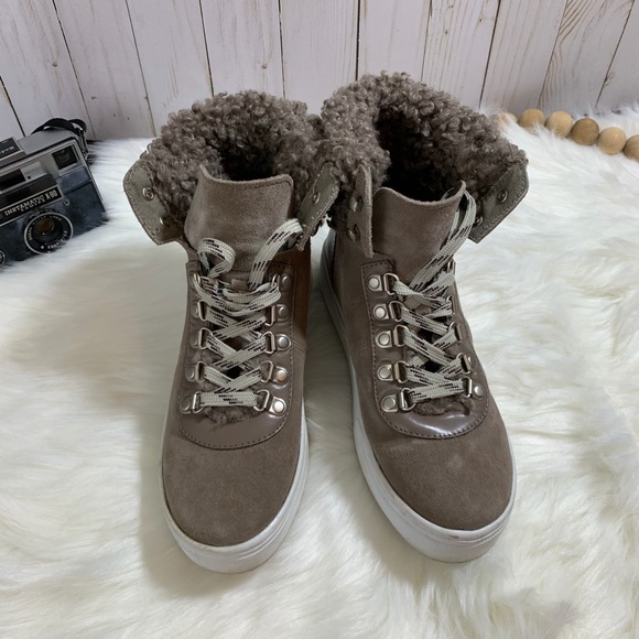 sam edelman bowen faux fur trim bootie